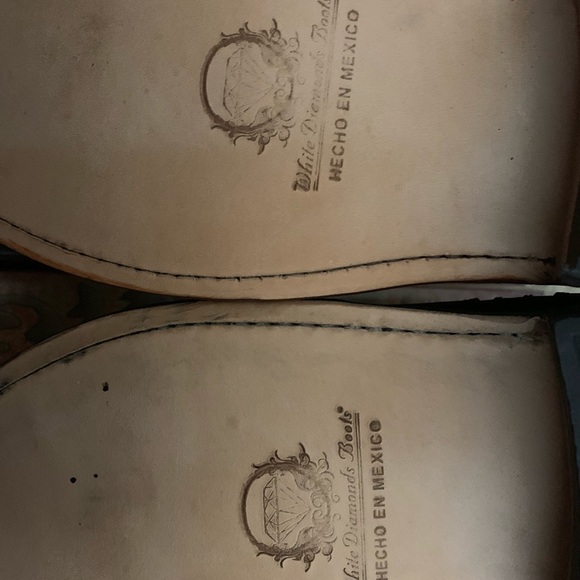 Leather Boots with Zipper! Made in Mexico! - Picture 5 of 5